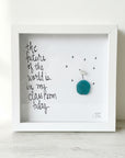 Sea Glass Art - Profession Themed - Teacher 3 - Future of the World in my Classroom Today - Housewares