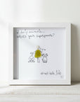 Sea Glass Art - Profession Themed - Vet Tech - Housewares