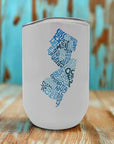 Stemless Insulated Wine Cup - Blue Counties - Home & Lifestyle