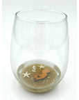 Stemless Wine Glasses - NJ State - Home & Garden