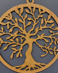 Tree of Life Wall Hanging - 15’’ Round Tree of Life 3-D Cutout Tree of Life Wall Hanging - Jewelry & Accessories