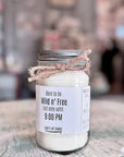 Wacky Wicks Mason Jar Soy Candle, 16 oz.