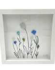 Sea Glass Art - Plant Themed