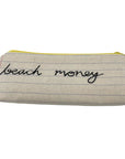 Zippered Pencil Case - Beach Money - Jewelry & Accessories