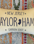 Mini-License Plate Taylor Ham/Pork Roll Pillow