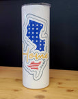 NJ insulated 20 oz skinny tumbler
