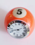 Billiard Ball Clock - 5 - Home & Lifestyle