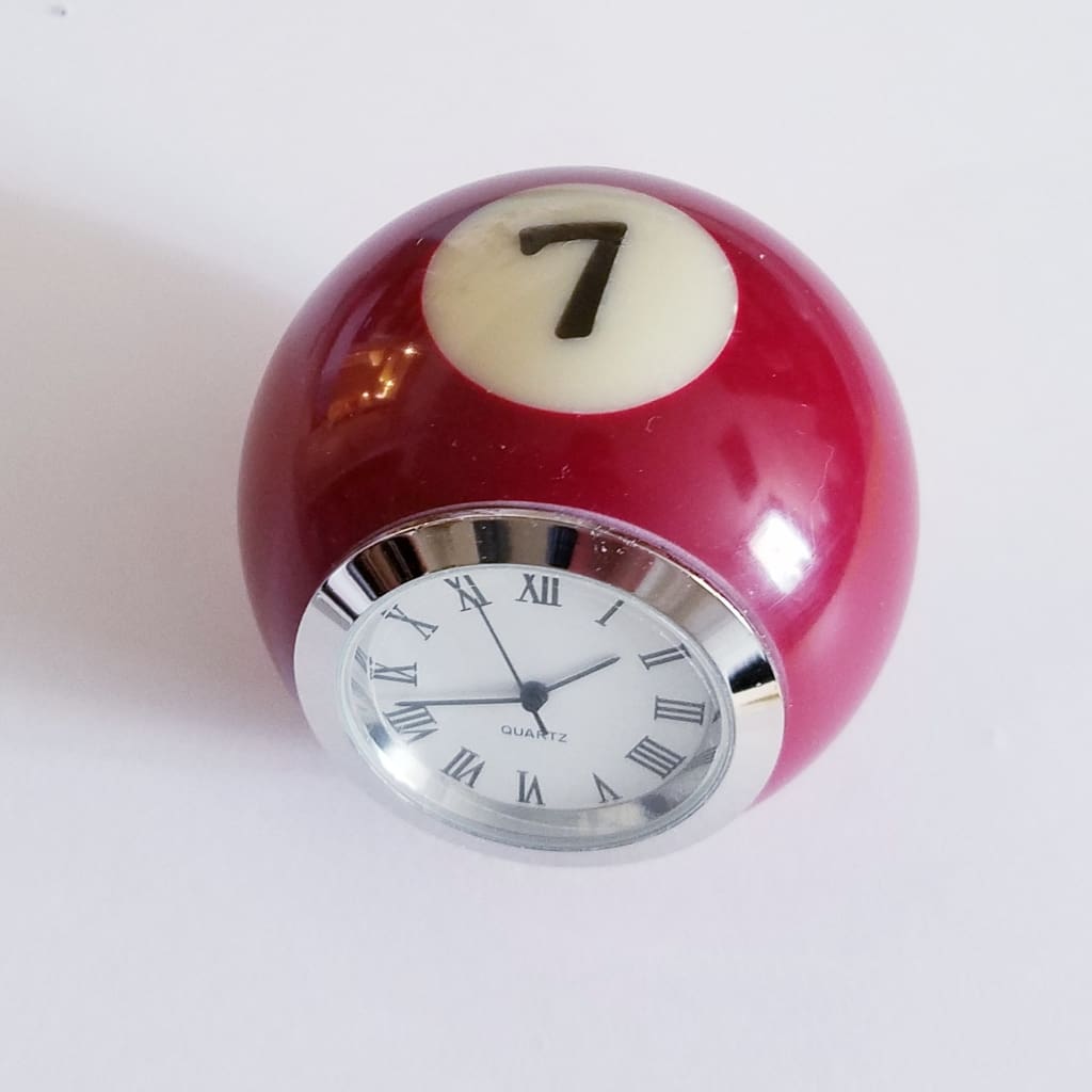 Billiard Ball Clock - 7 - Home &amp; Lifestyle