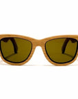 Bombay Sunglasses Handcrafted Wood - Cherry / Coffee - Jewelry & Accessories