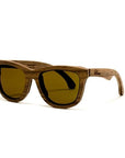 Bombay Sunglasses Handcrafted Wood - Walnut / Coffee - Jewelry & Accessories