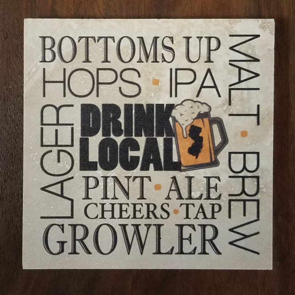 Drink Local Coaster - Home & Lifestyle