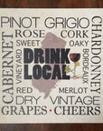 Drink Local Coaster - Home & Lifestyle