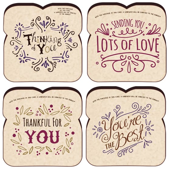 Food for Thoughts Cards - Boxed Set - Thinking of You TGY4P-02 - Books & Cards