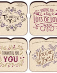 Food for Thoughts Cards - Boxed Set - Thinking of You TGY4P-02 - Books & Cards