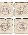 Food for Thoughts Cards - Boxed Set - Youre the Best/Hip Hip Hooray CU4P-02 - Books & Cards