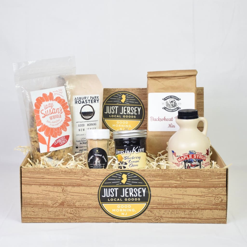 Good Morning New Jersey Gift Basket - Standard Gift Box - Local Goods Gift Boxes