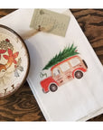 Holiday Kitchen Towel - Woodie Station Wagon - Home & Lifestyle