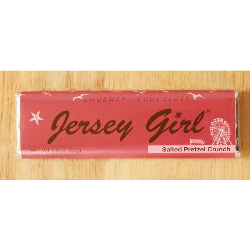 Jersey Girl Chocolate Bar - Salted Pretzel Crunch - Good Eats