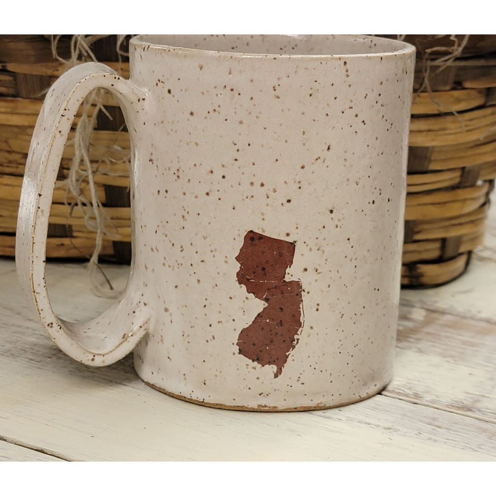 Jersey Girl Hand Painted Mug - Pottery