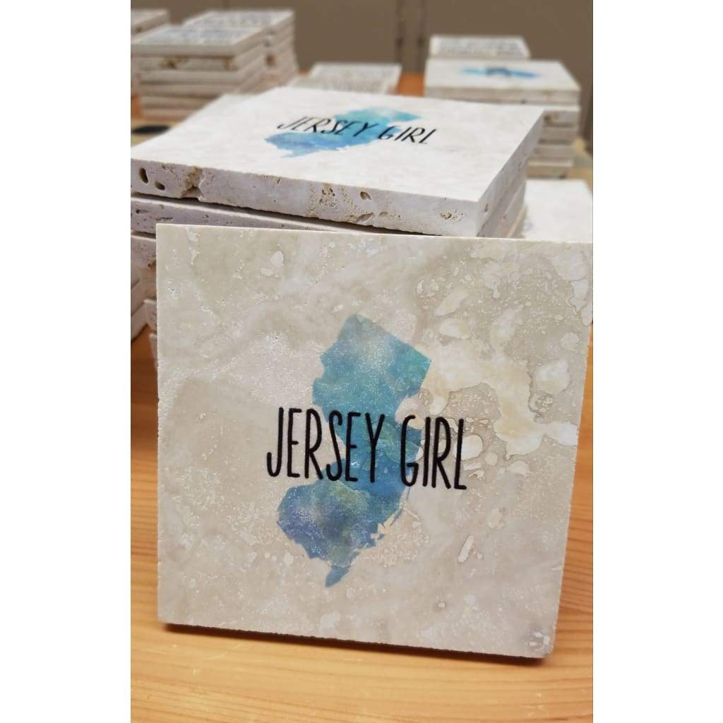 Jersey Girl/Blue State Coaster - Home &amp; Lifestyle