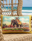 Mini Canvas Vintage Postcard Pillow - Home & Lifestyle