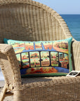 Mini Canvas Vintage Postcard Pillow - Home & Lifestyle