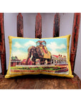 Mini Canvas Vintage Postcard Pillow - Home & Lifestyle