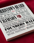 Morris County Private High School Coasters - Morristown Beard - Home & Lifestyle