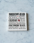 Morris County Private High School Coasters - Morristown Beard - Home & Lifestyle