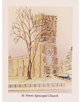 Morristown Churches 8x10 Matted Prints - St. Peters Episcopal - Prints & Artwork