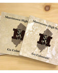 Morristown High School Coaster - Support with Sparkle