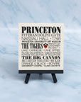 College Coaster Series - Princeton Subway - Home & Lifestyle