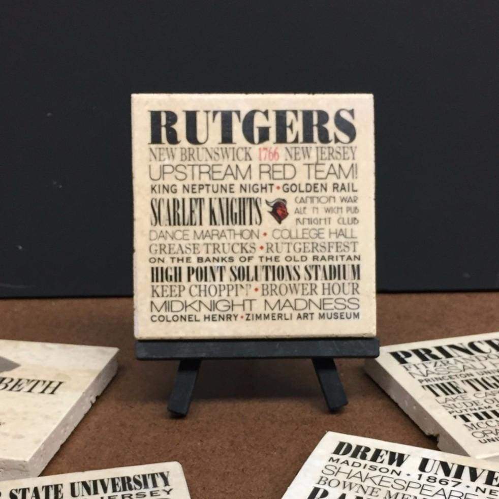 College Coaster Series - Rutgers Subway - Home &amp; Lifestyle