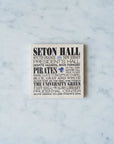 College Coaster Series - Seton Hall Subway - Home & Lifestyle