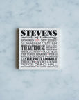 New Jersey Colleges Coaster Series - Stevens Institute - Home & Lifestyle
