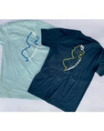 New Jersey Map ShortSleeve Unisex T-Shirt - Clothing