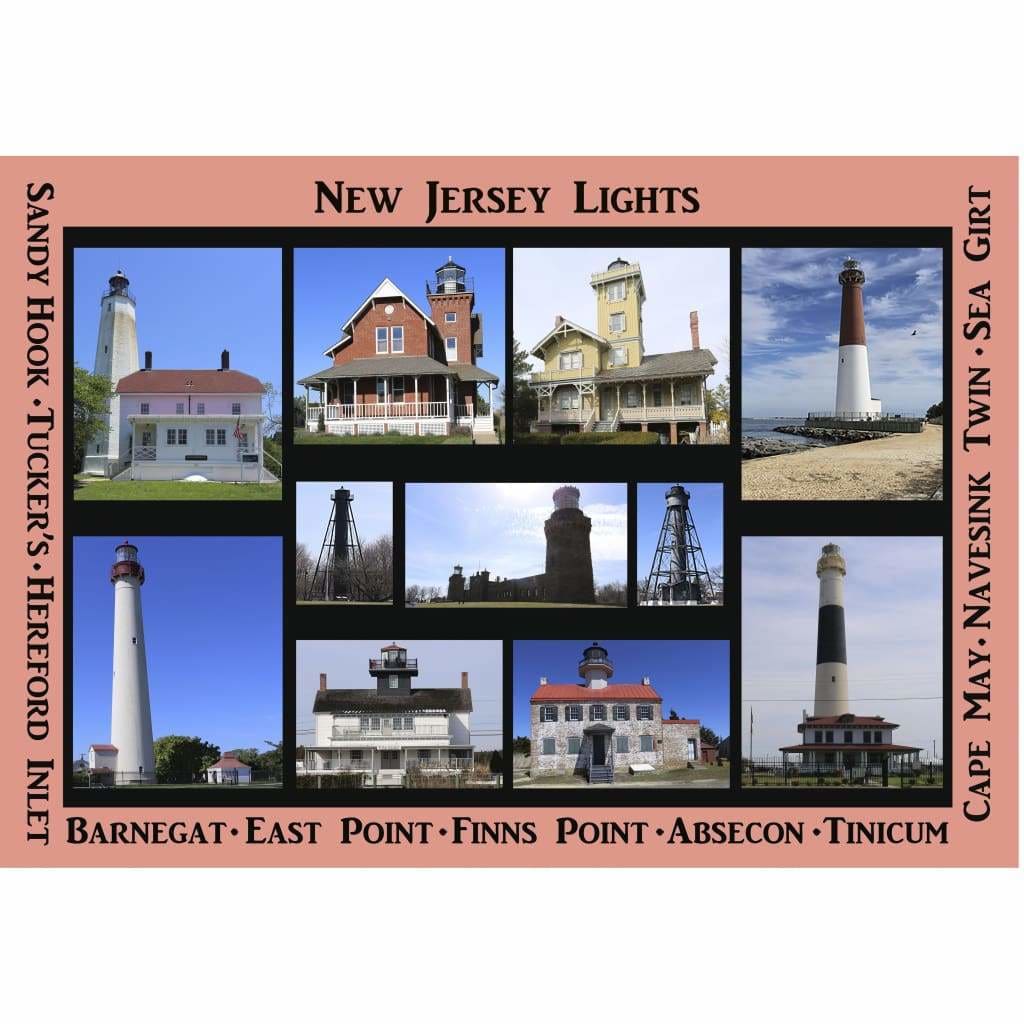 New Jersey Themed Jigsaw Puzzles - New Jersey Lights - Books &amp; Cards