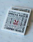 NJ Arts Subway Art Coaster - NJ Writes - Home & Lifestyle