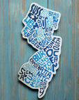 NJ Counties Magnet - Large - Blue - Home & Lifestyle