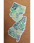 NJ Counties Magnet - Large - Green - Home & Lifestyle