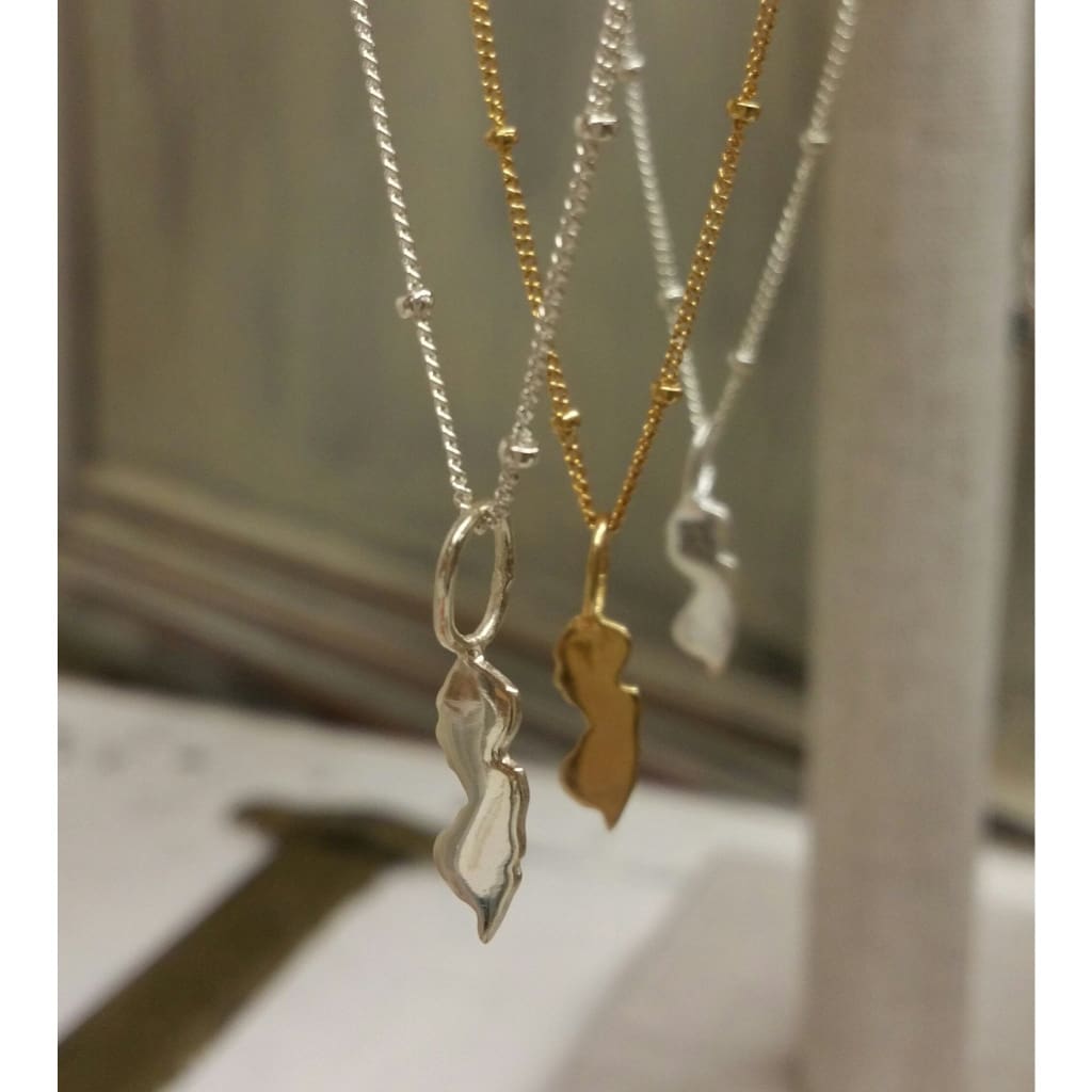 NJ Icon Pendant Necklace - Jewelry &amp; Accessories