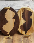 NJ Inlay Hardwood Cheese Board - Home & Lifestyle