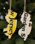 NJ License Plate Ornament - Home & Lifestyle