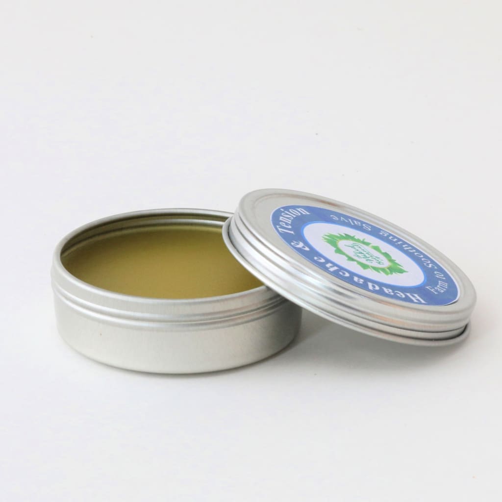 Organic Skin Salve 1.5oz Tin - Pounding Head - Bath & Body
