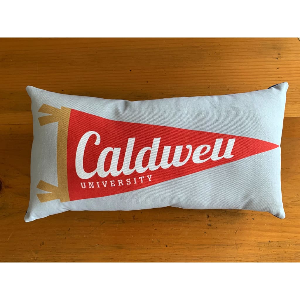 Pennant Pillow - Caldwell University - Home &amp; Lifestyle