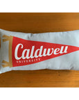 Pennant Pillow - Caldwell University - Home & Lifestyle