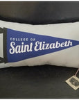 Pennant Pillow - College of St. Elizabeth - Home & Lifestyle