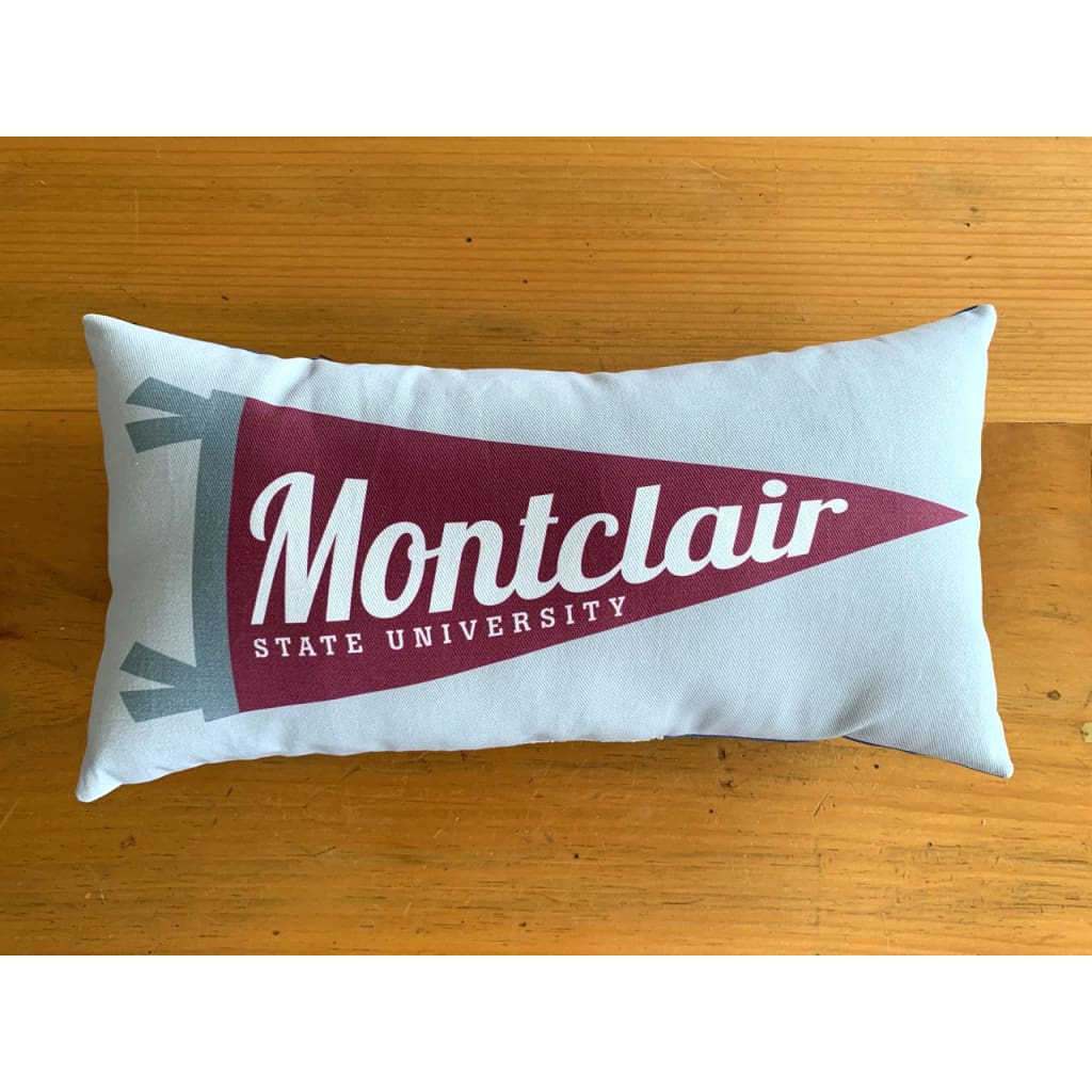 Pennant Pillow - Montclair State - Home &amp; Lifestyle