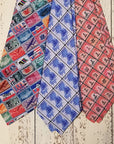 Vintage Stamp Neck Tie - Clothing