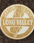 Wood Laser Cut Town Coasters - Long Valley - Home & Lifestyle